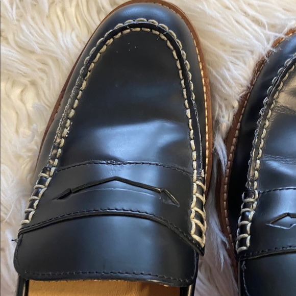 Sperry Men's Black Loafers with Tan Soles size 10.5 BNWOT see all photos - Picture 11 of 12